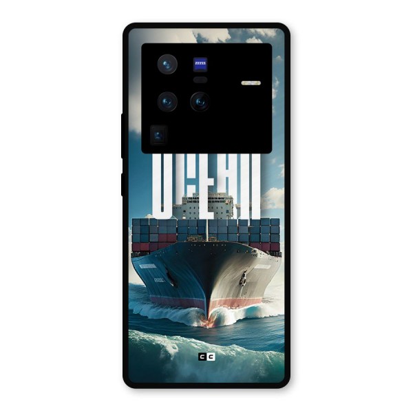 Ocean Life Metal Back Case for Vivo X80 Pro