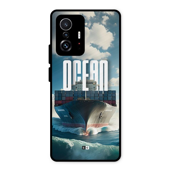 Ocean Life Metal Back Case for Xiaomi 11T Pro