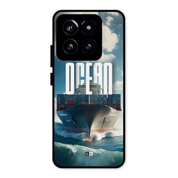 Ocean Life Metal Back Case for Xiaomi 14