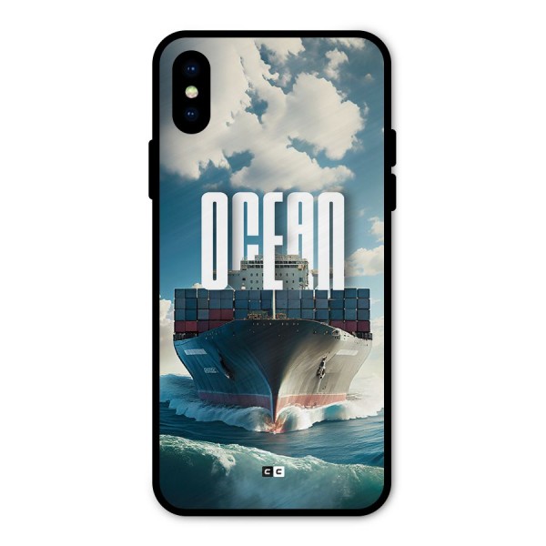 Ocean Life Metal Back Case for iPhone XS