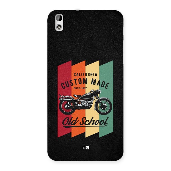 Old School Bike Back Case for Desire 816