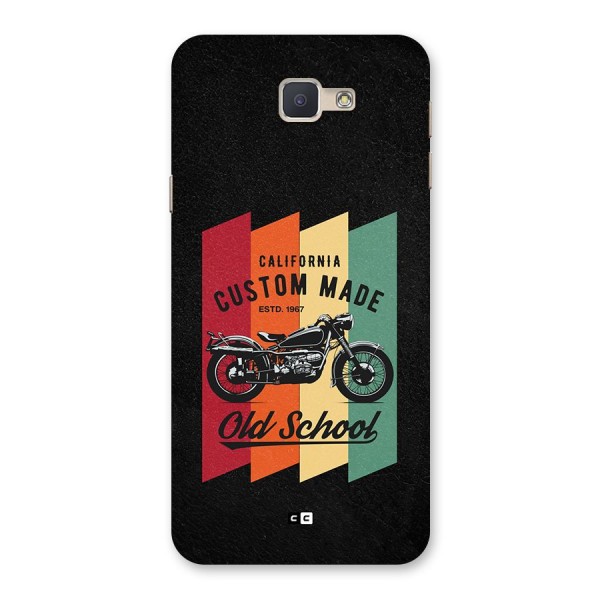 Old School Bike Back Case for Galaxy J5 Prime