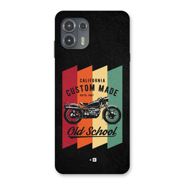 Old School Bike Back Case for Motorola Edge 20 Fusion