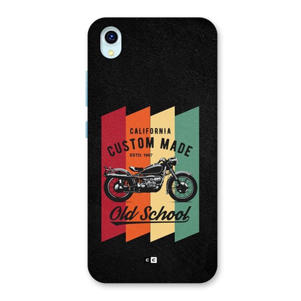 Old School Bike Back Case for Vivo Y1s