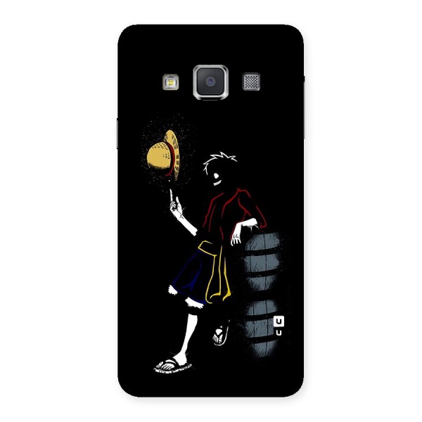 One Piece Luffy Style Back Case for Galaxy A3