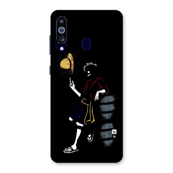 One Piece Luffy Style Back Case for Galaxy A60