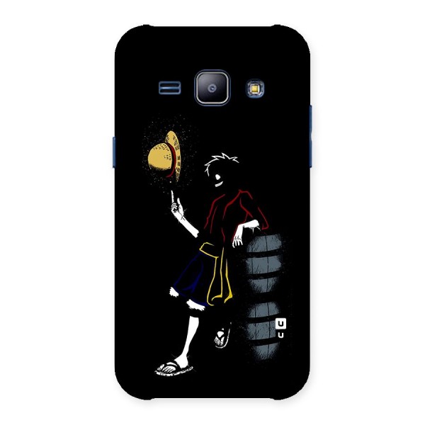 One Piece Luffy Style Back Case for Galaxy J1