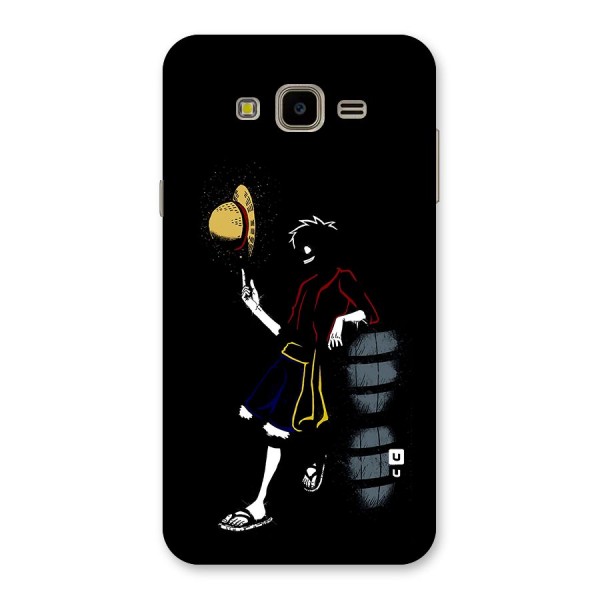 One Piece Luffy Style Back Case for Galaxy J7 Nxt