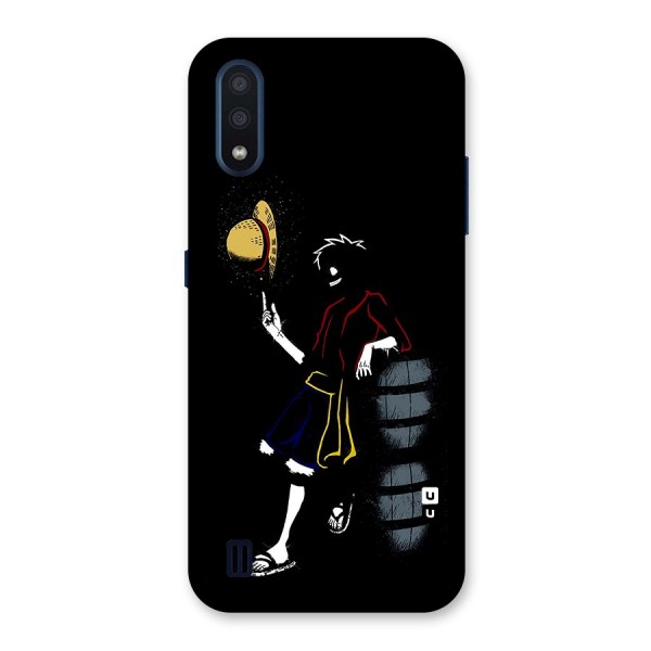One Piece Luffy Style Back Case for Galaxy M01
