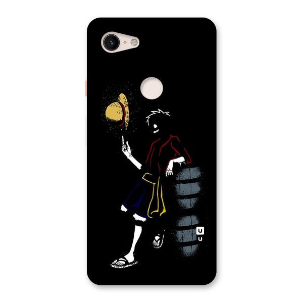 One Piece Luffy Style Back Case for Google Pixel 3 XL