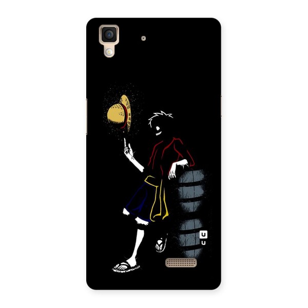 One Piece Luffy Style Back Case for Oppo R7