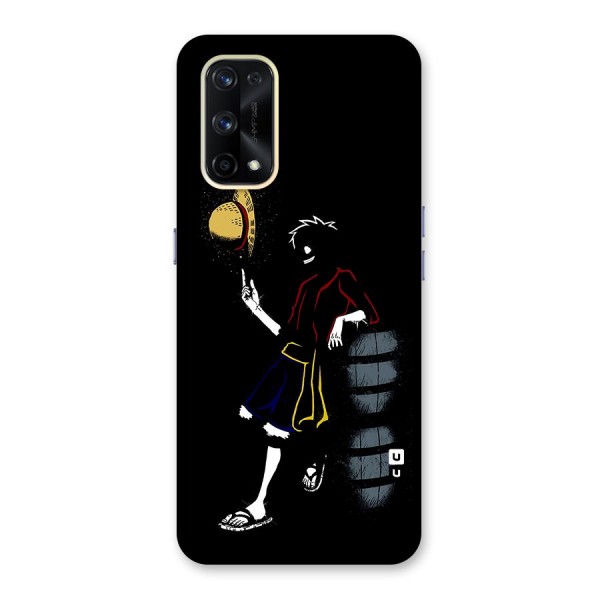 One Piece Luffy Style Glass Back Case for Realme X7 Pro