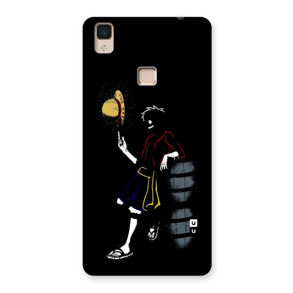 One Piece Luffy Style Back Case for V3 Max