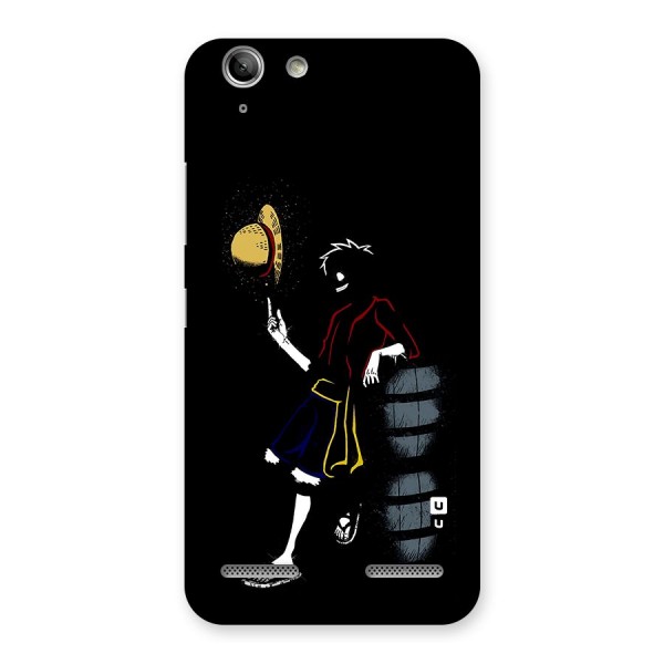 One Piece Luffy Style Back Case for Vibe K5 Plus