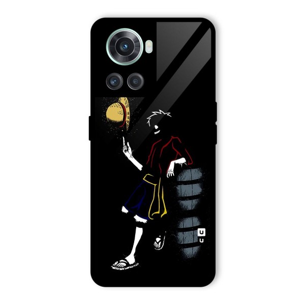 One Piece Luffy Style Glass Back Case for OnePlus 10R