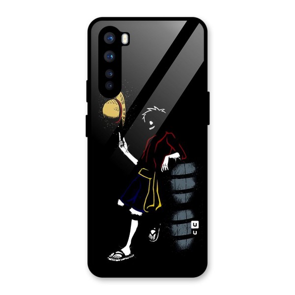 One Piece Luffy Style Glass Back Case for OnePlus Nord