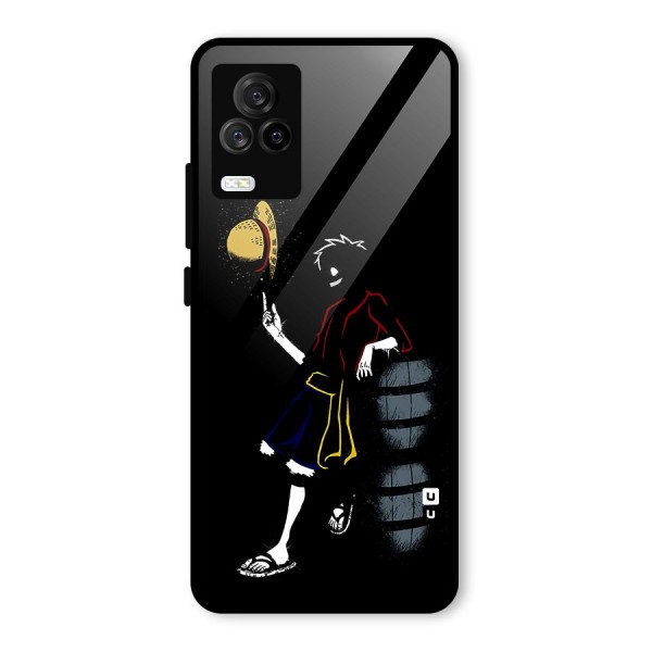 One Piece Luffy Style Glass Back Case for Vivo iQOO 7 Legend 5G