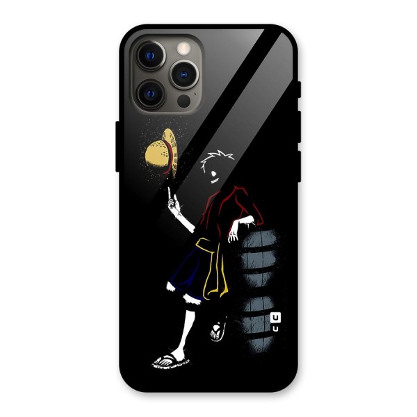 One Piece Luffy Style Glass Back Case for iPhone 12 Pro Max