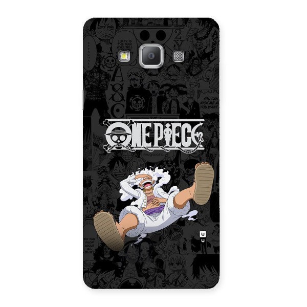 One Piece Manga Laughing Back Case for Galaxy A7