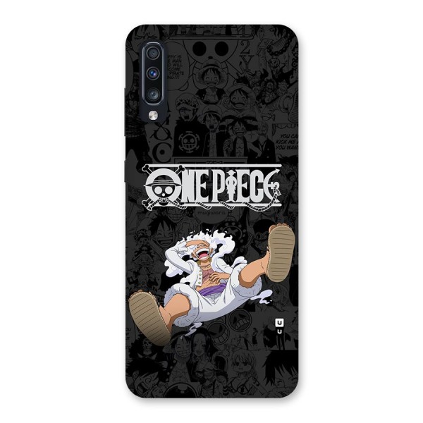 One Piece Manga Laughing Back Case for Galaxy A70