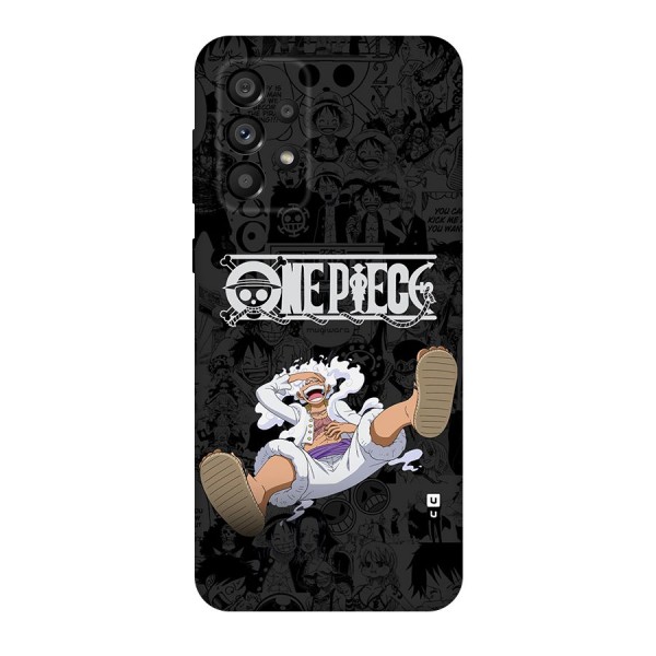 One Piece Manga Laughing Back Case for Galaxy A73 5G