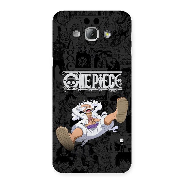 One Piece Manga Laughing Back Case for Galaxy A8