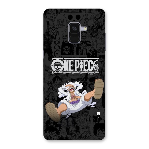 One Piece Manga Laughing Back Case for Galaxy A8 Plus