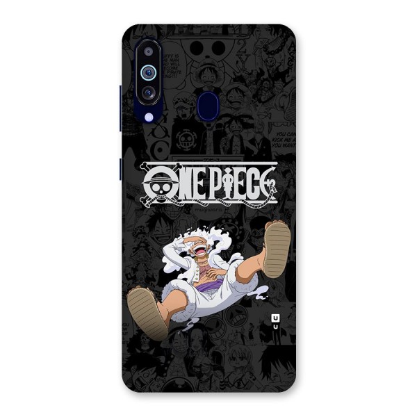 One Piece Manga Laughing Back Case for Galaxy M40