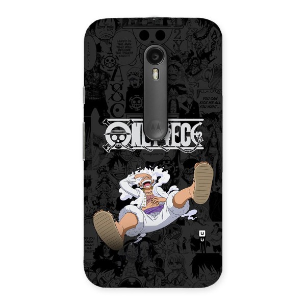 One Piece Manga Laughing Back Case for Moto G3