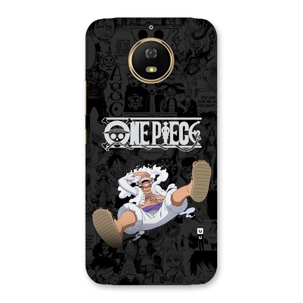 One Piece Manga Laughing Back Case for Moto G5s