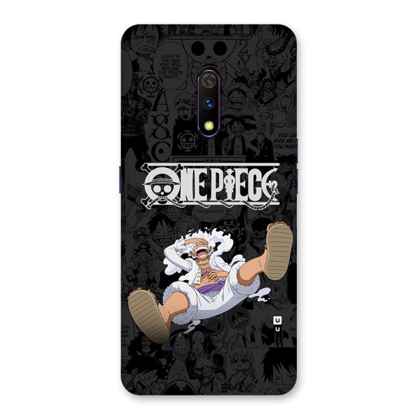 One Piece Manga Laughing Back Case for Realme X