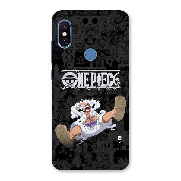 One Piece Manga Laughing Back Case for Redmi Note 6 Pro
