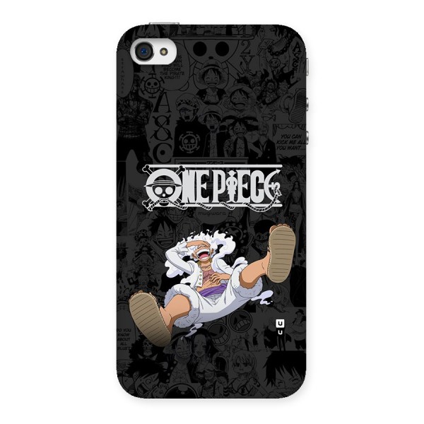 One Piece Manga Laughing Back Case for iPhone 4 4s