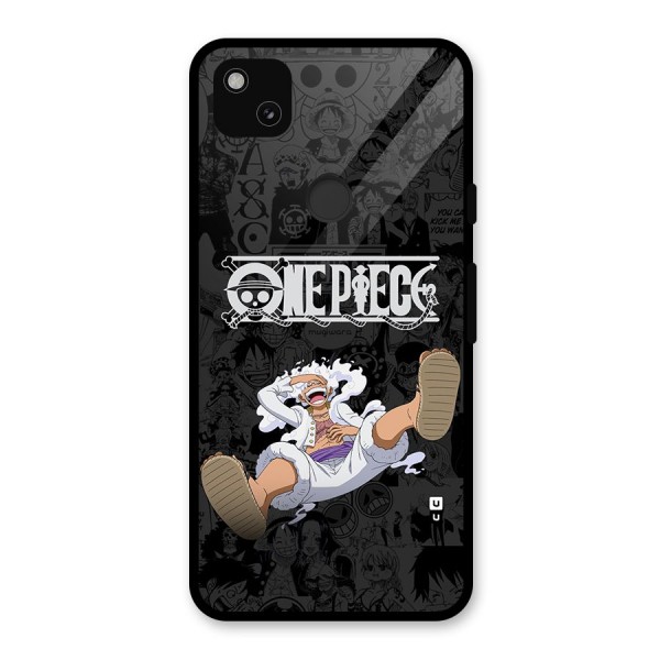 One Piece Manga Laughing Glass Back Case for Google Pixel 4a