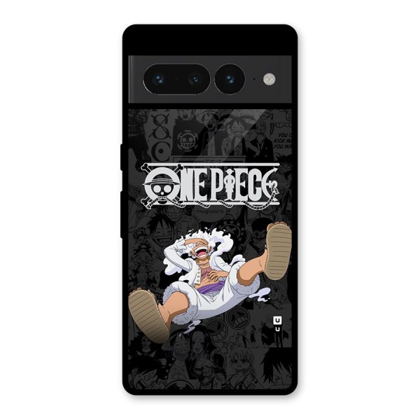 One Piece Manga Laughing Glass Back Case for Google Pixel 7 Pro