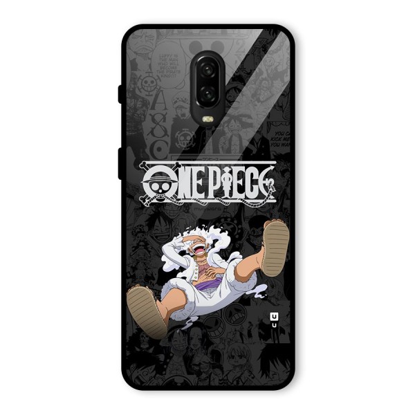 One Piece Manga Laughing Glass Back Case for OnePlus 6T