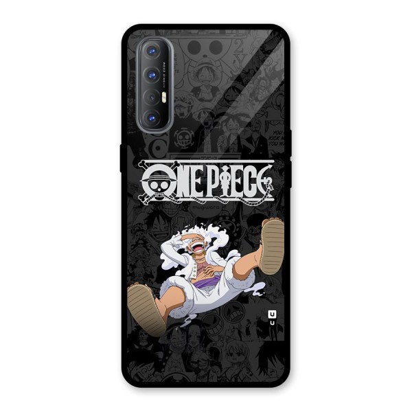 One Piece Manga Laughing Glass Back Case for Oppo Reno3 Pro