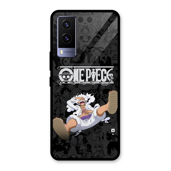 One Piece Manga Laughing Glass Back Case for Vivo V21e 5G