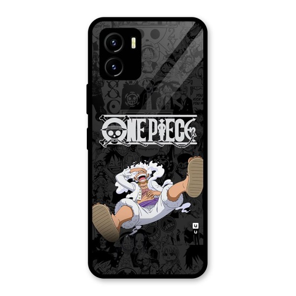 One Piece Manga Laughing Glass Back Case for Vivo Y15s