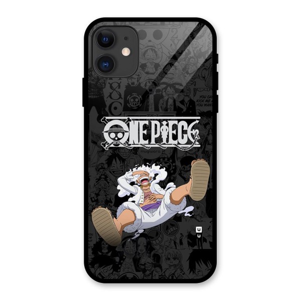 One Piece Manga Laughing Glass Back Case for iPhone 11