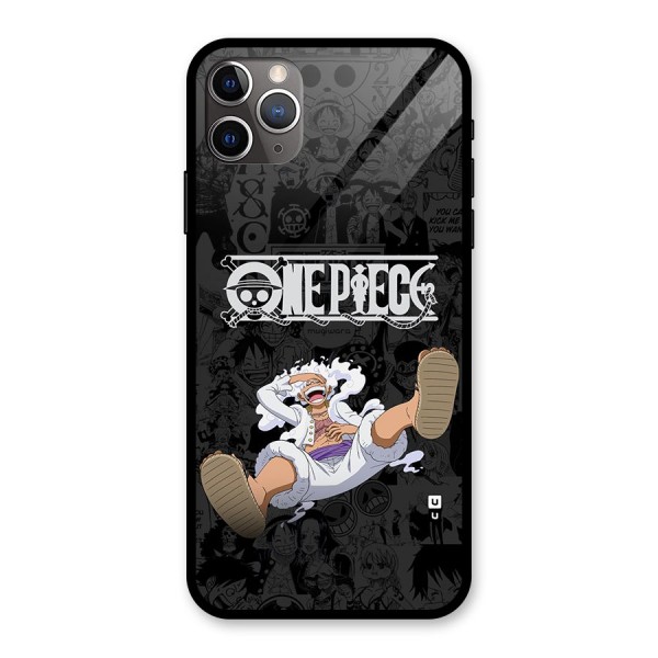 One Piece Manga Laughing Glass Back Case for iPhone 11 Pro Max