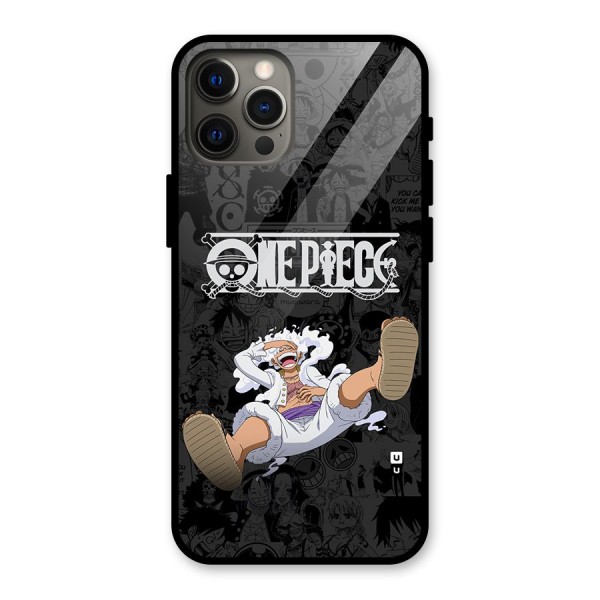 One Piece Manga Laughing Glass Back Case for iPhone 12 Pro Max