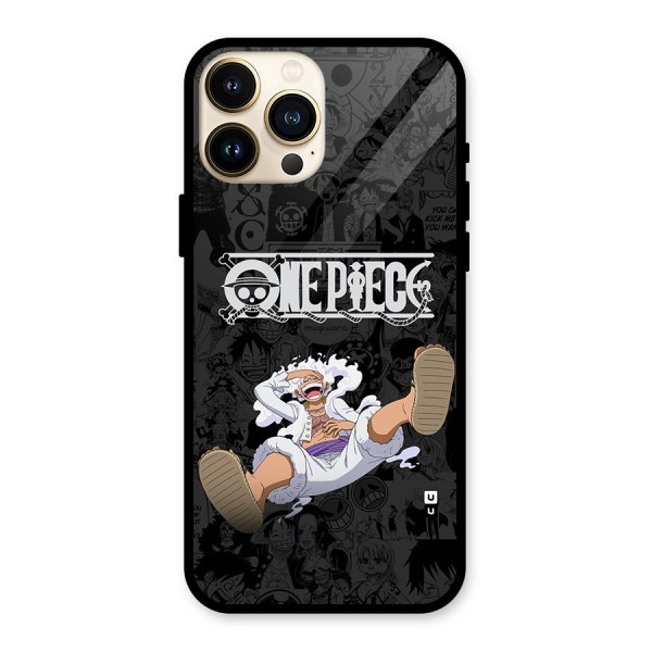 One Piece Manga Laughing Glass Back Case for iPhone 13 Pro Max