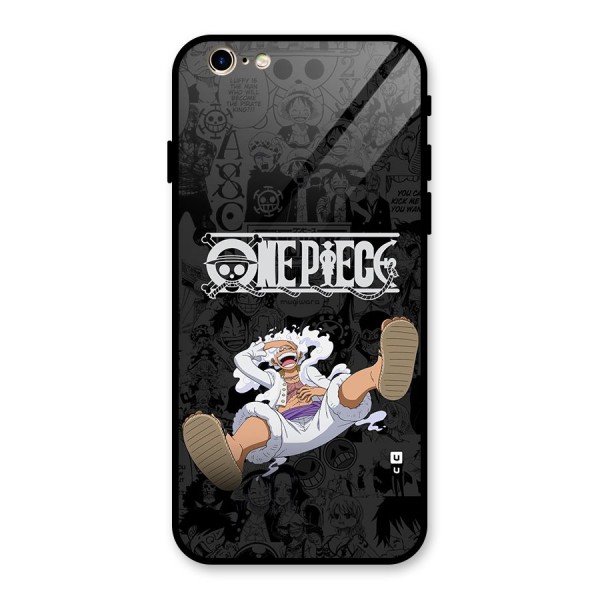 One Piece Manga Laughing Glass Back Case for iPhone 6 6S