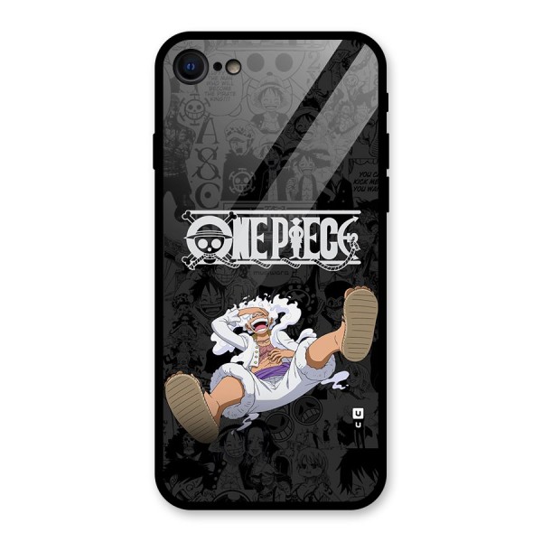 One Piece Manga Laughing Glass Back Case for iPhone 7