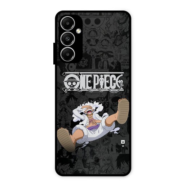 One Piece Manga Laughing Metal Back Case for Galaxy A05s