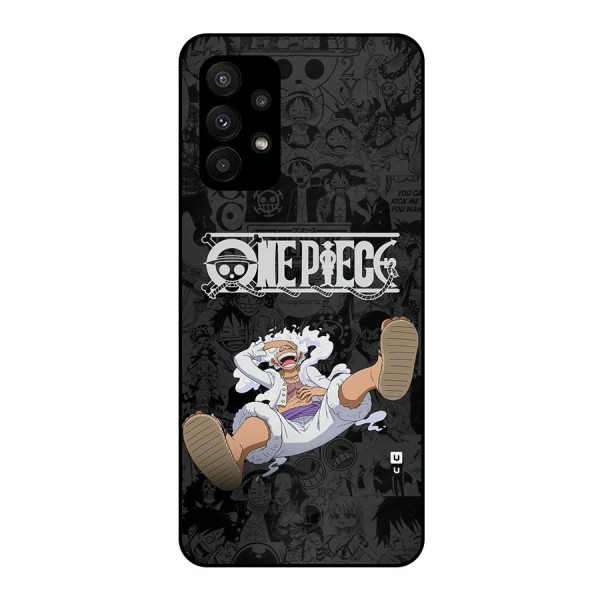 One Piece Manga Laughing Metal Back Case for Galaxy A23
