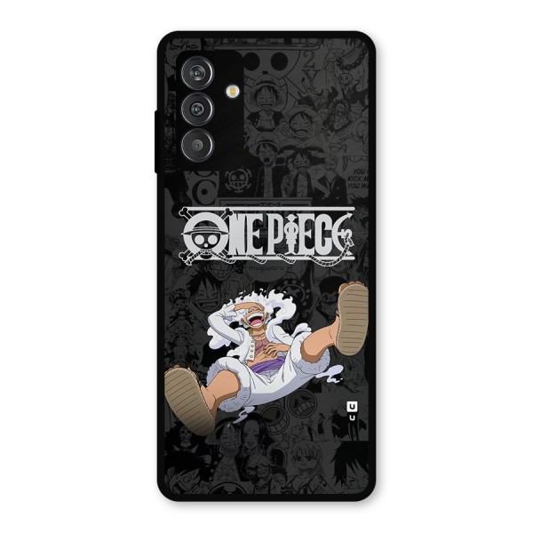 One Piece Manga Laughing Metal Back Case for Galaxy F13