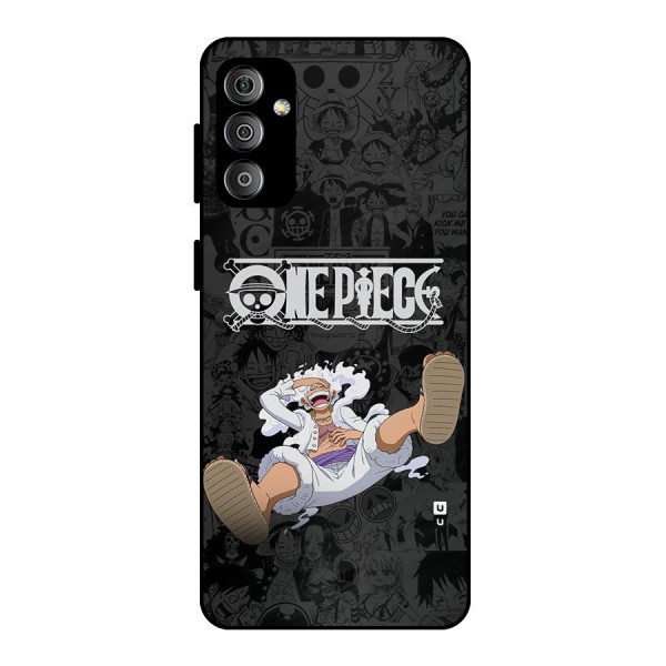 One Piece Manga Laughing Metal Back Case for Galaxy F23