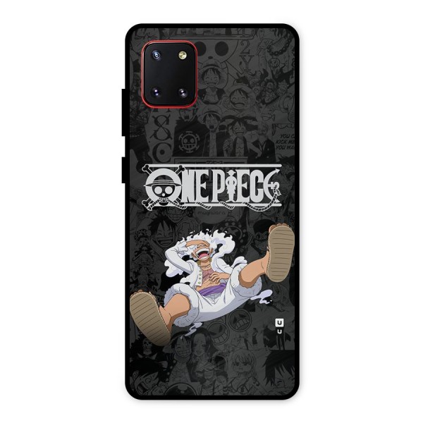 One Piece Manga Laughing Metal Back Case for Galaxy Note 10 Lite